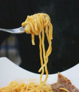 Re-hydrated Pasta Image